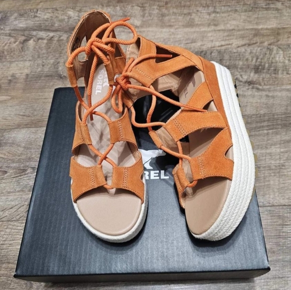 Sorel Cameron Flatform sandals women's size 8 & 10 - Picture 2 of 12